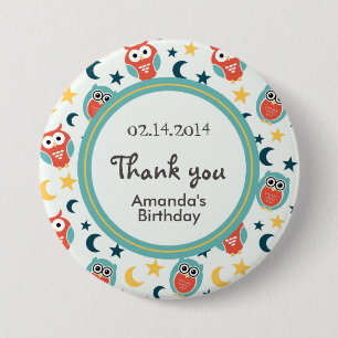 Badge Rond 7,6 Cm Bande dessinée mignonne de couche-tard avec la