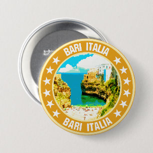 Badge Rond 7,6 Cm Bari