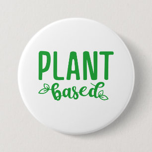 Badge Rond 7,6 Cm Basé sur le plante