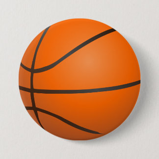 Badge Rond 7,6 Cm Basket