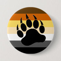 Bear Pride couleurs rayures Bear Paw