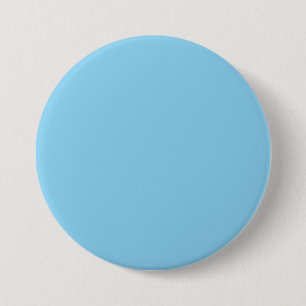 Badge Rond 7,6 Cm Bébé bleu