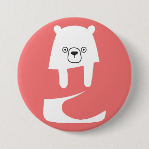 Badge Rond 7,6 Cm BÉBÉ CUTE   Papa Maman Famille Fille Fille