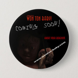 Badge Rond 7,6 Cm Bébé gagné de tonne ! Boutons promotionnels de