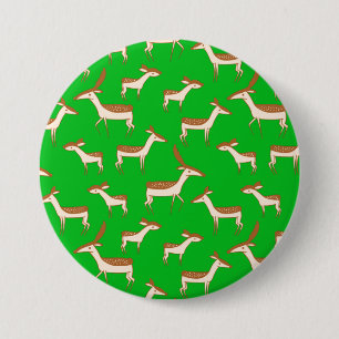 Badge Rond 7,6 Cm Bébé mignon cerf et famille