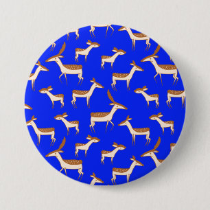 Badge Rond 7,6 Cm Bébé mignon cerf et famille