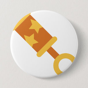 Badge Rond 7,6 Cm bébé orange