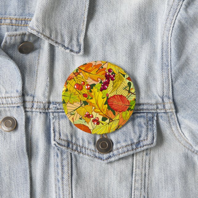 Badge Rond 7,6 Cm Belle nature (En situation)