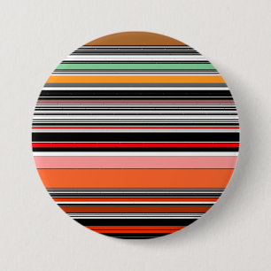 Badge Rond 7,6 Cm Belles rayures colorées