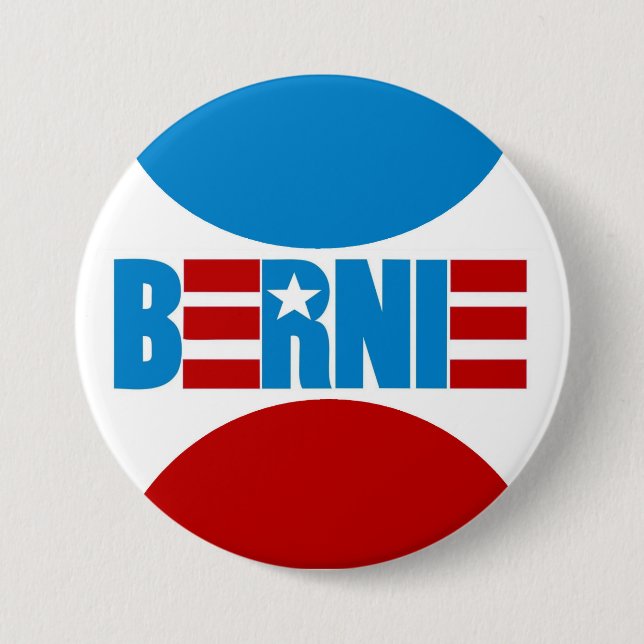 Badge Rond 7,6 Cm Bernie (Devant)