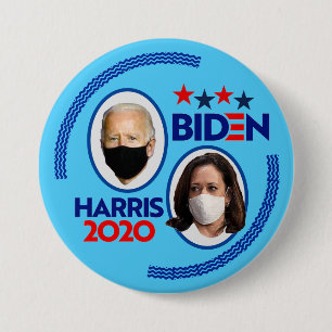 Badge Rond 7,6 Cm Biden / Harris Covid-2020
