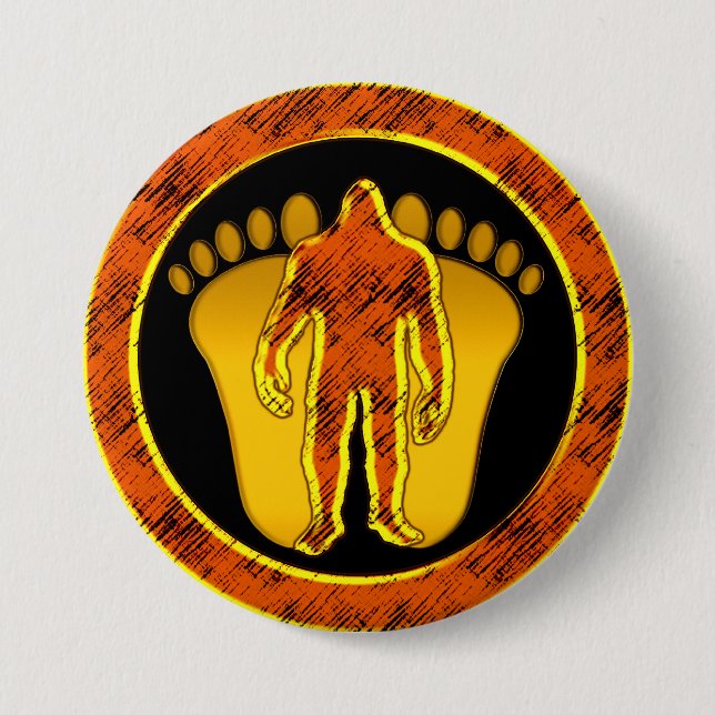 Badge Rond 7,6 Cm Bigfoot (Devant)