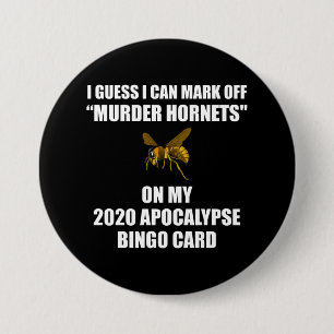 Badge Rond 7,6 Cm Bingo de l'Apocalypse 2020