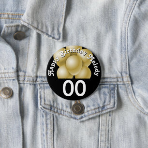 Badge Rond 7,6 Cm Birthday   DIY AGE   Customize
