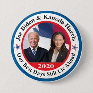 Badge Rond 7,6 Cm blague de campagne de biden Harris