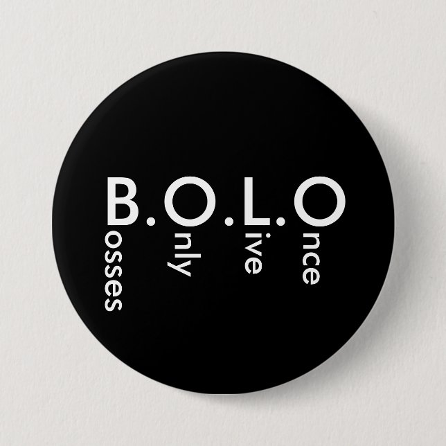 BADGE ROND 7,6 CM BOLO (Devant)
