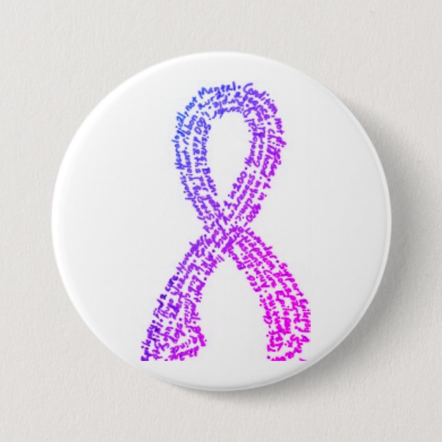 Badge Rond 7,6 Cm Bouton (Devant)