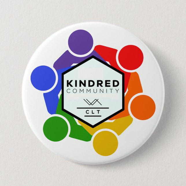 Badge Rond 7,6 Cm Bouton (Devant)