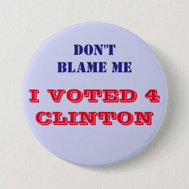 Badge Rond 7,6 Cm Bouton (Devant)