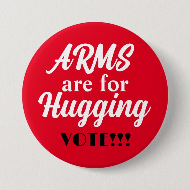 Badge Rond 7,6 Cm Bouton (Devant)