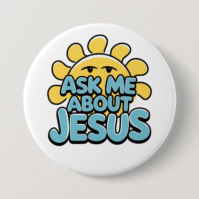 Badge Rond 7,6 Cm Bouton (Devant)