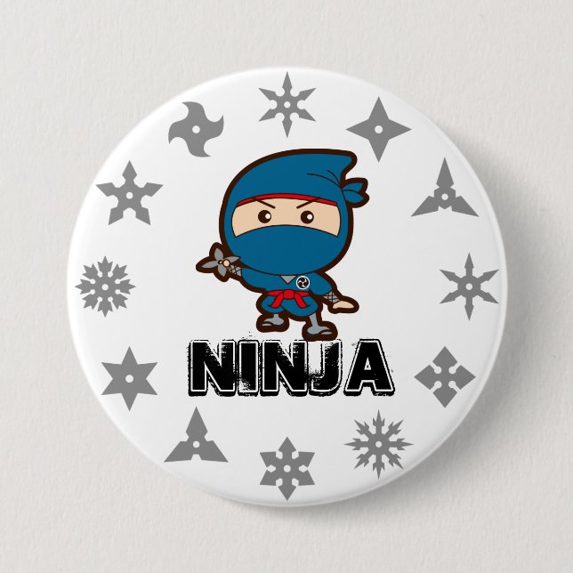 Badge Rond 7,6 Cm Bouton (Devant)