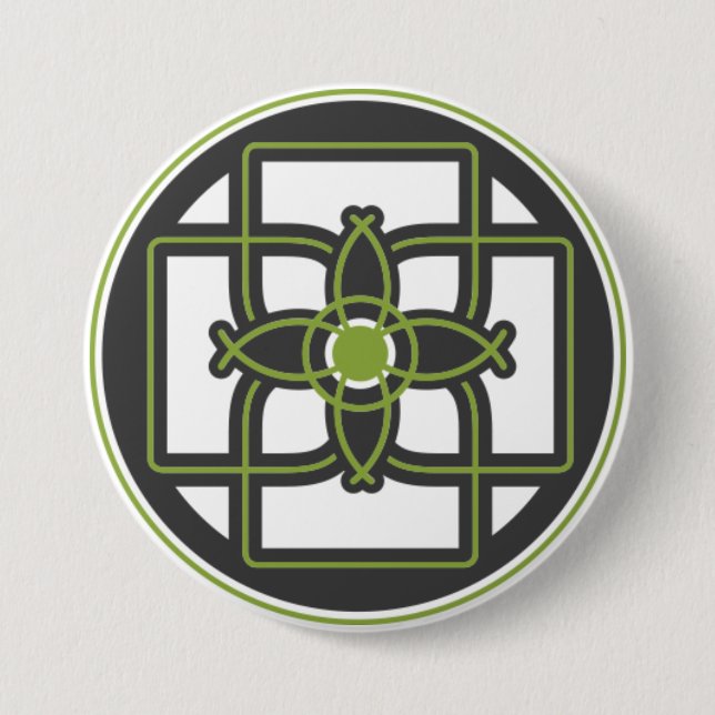 Badge Rond 7,6 Cm Bouton 1 (Devant)