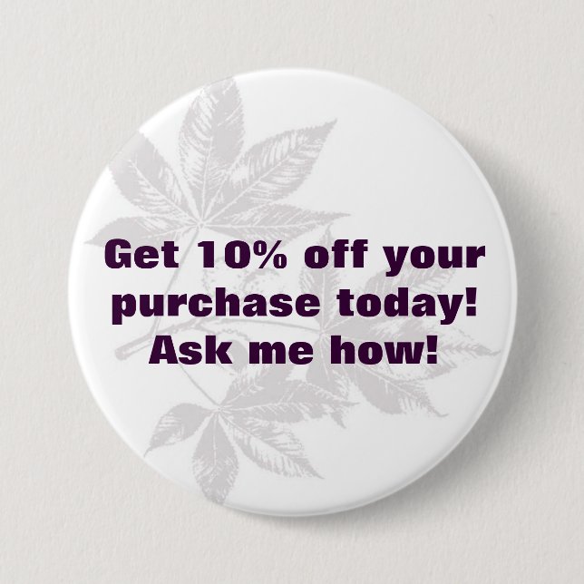 Badge Rond 7,6 Cm Bouton 1 de Chadwick (Devant)