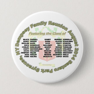 Badge Rond 7,6 Cm Bouton 2014 de la Réunion de Dempsey