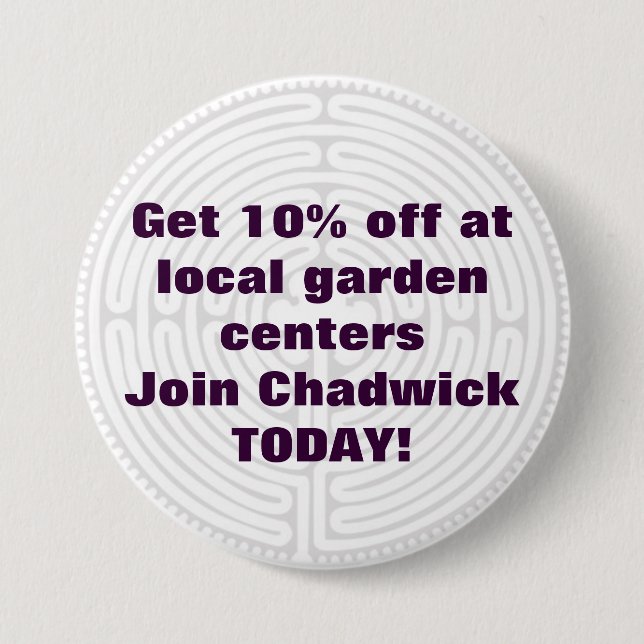 Badge Rond 7,6 Cm bouton 3 (Devant)