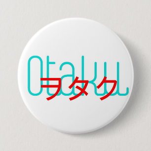 Badge Rond 7,6 Cm Bouton 3in d'Otaku