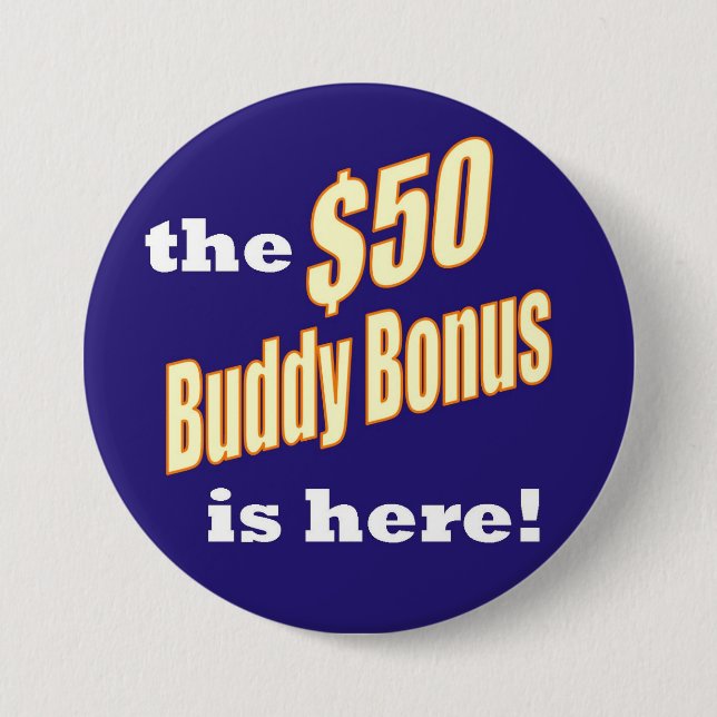 Badge Rond 7,6 Cm bouton 50 de biolife (Devant)