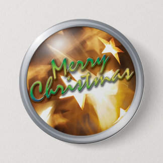 Badge Rond 7,6 Cm Bouton 5 de Noël de CMN