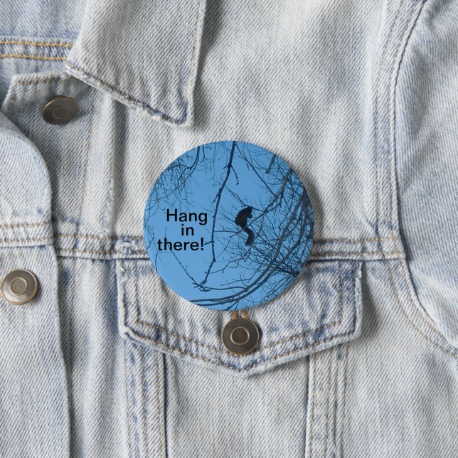 Badge Rond 7,6 Cm Bouton Accrocher là (En situation)