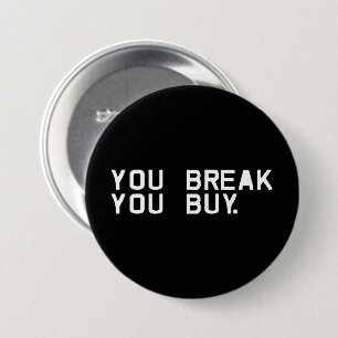 Badge Rond 7,6 Cm Bouton Acheter