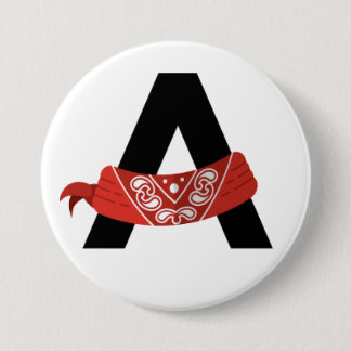 Badge Rond 7,6 Cm Bouton APBF