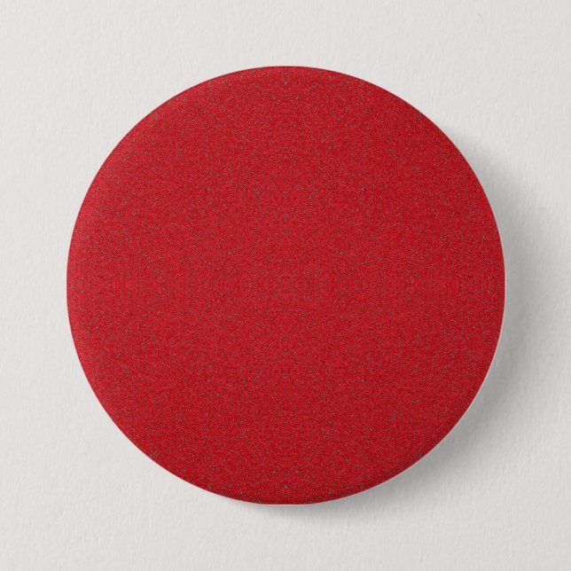 Badge Rond 7,6 Cm Bouton arrière à effet de bruit rouge tomate (pers (Devant)