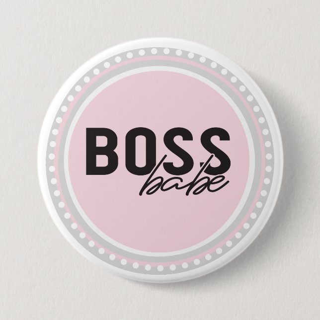 Badge Rond 7,6 Cm Bouton Bébé (Devant)
