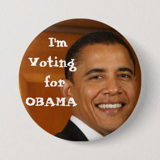 Badge Rond 7,6 Cm Bouton Believe_OBAMA_ par Elenne