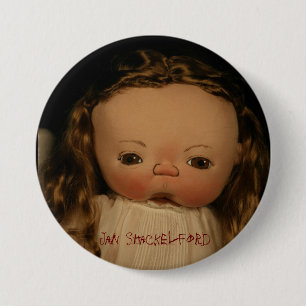 Badge Rond 7,6 Cm Bouton Bella de bébé de janv. Shackelford