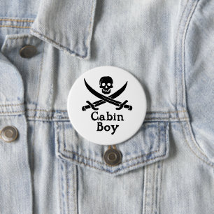Badge Rond 7,6 Cm Bouton cabine