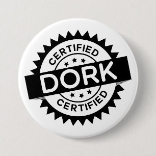 Badge Rond 7,6 Cm Bouton certifié de Dork