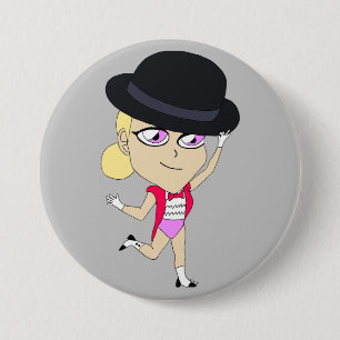 Badge Rond 7,6 Cm bouton chibi