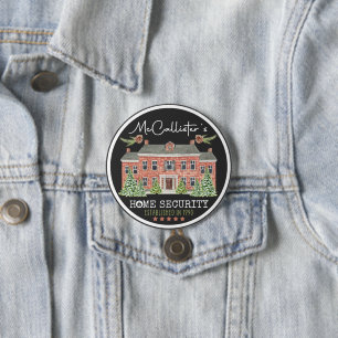 Badge Rond 7,6 Cm Bouton cinéma classique de Noël