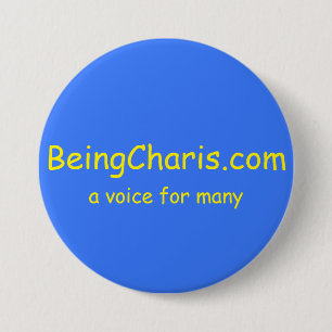 Badge Rond 7,6 Cm Bouton de BeingCharis