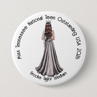 Badge Rond 7,6 Cm Bouton de concours pour adolescents - Épinglette d