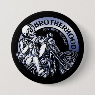 Badge Rond 7,6 Cm Bouton de confrérie de cycliste