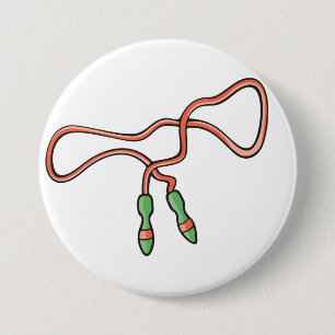 Badge Rond 7,6 Cm Bouton de corde à sauter