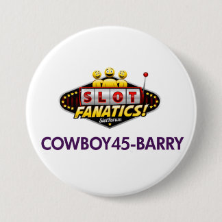 Badge Rond 7,6 Cm Bouton de Cowboy45 kc