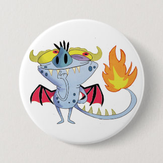 Badge Rond 7,6 Cm Bouton de diable